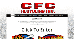 Desktop Screenshot of cfcrecycling.net